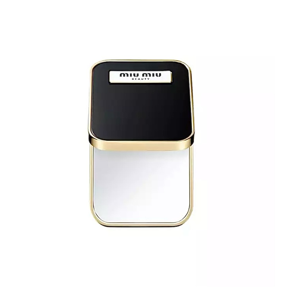Miu Miu Black and Gold Beauty Mirror